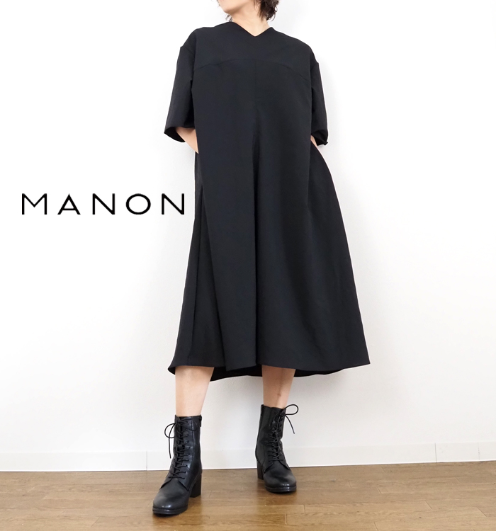 MANON マノン ワンピース フレアマーメイドライン レディース